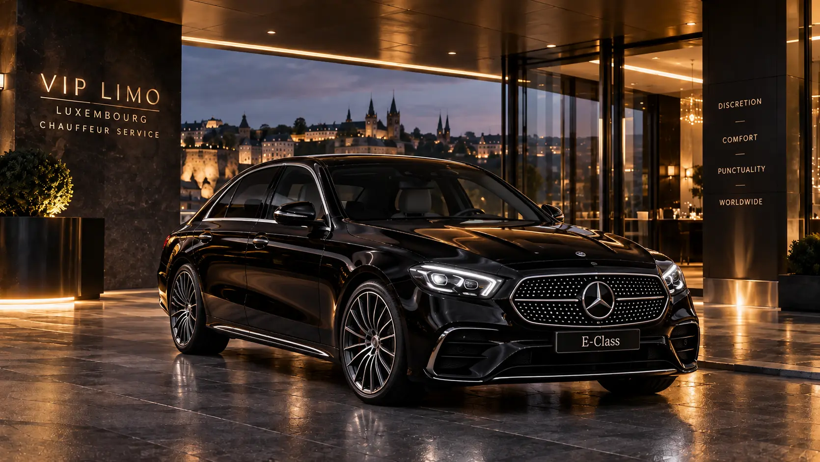 Mercedes-Benz E-Class VIP Limo Luxembourg