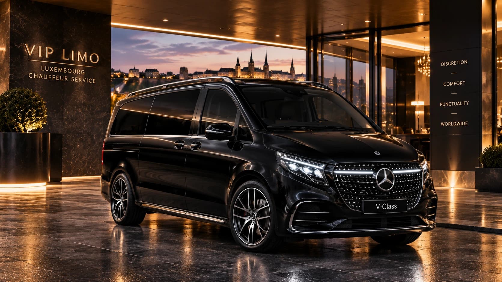 Mercedes-Benz V-Class VIP Limo Luxembourg