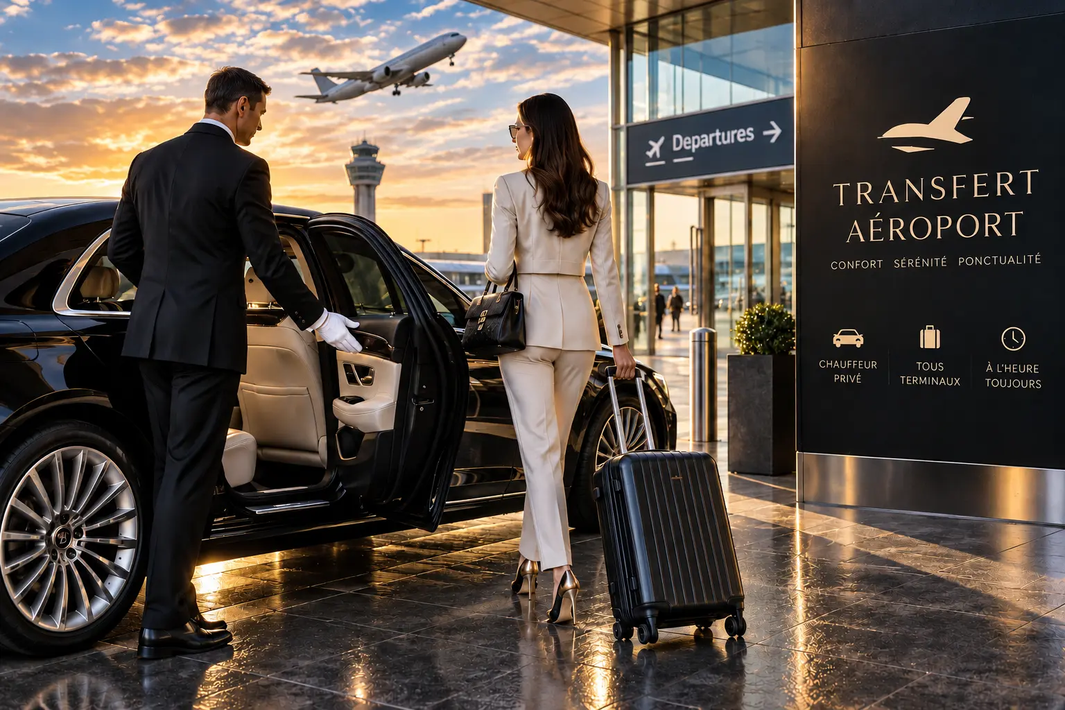 VIP Limo Luxembourg airport chauffeur transfer