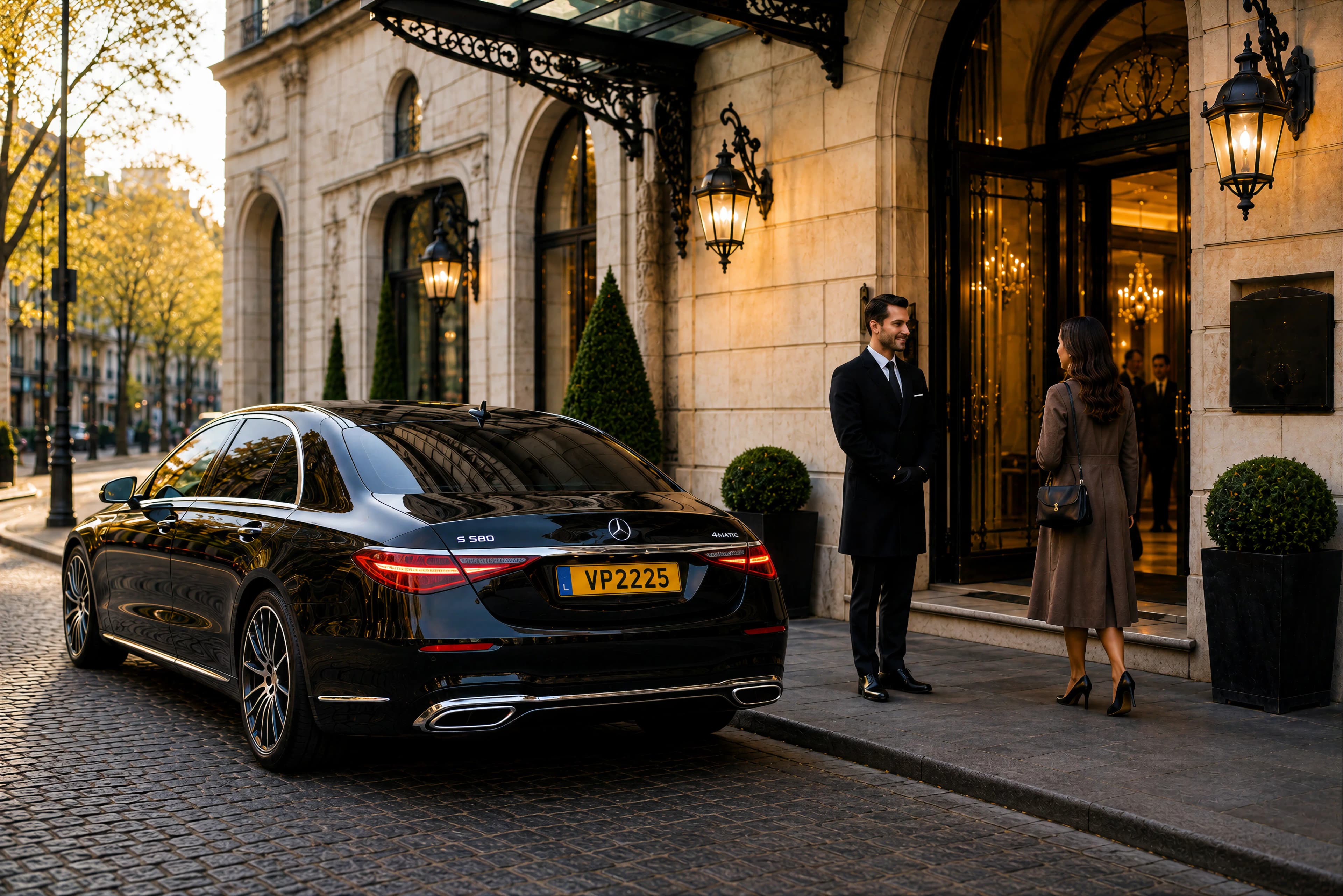 VIP Limo luxury chauffeur service in Luxembourg