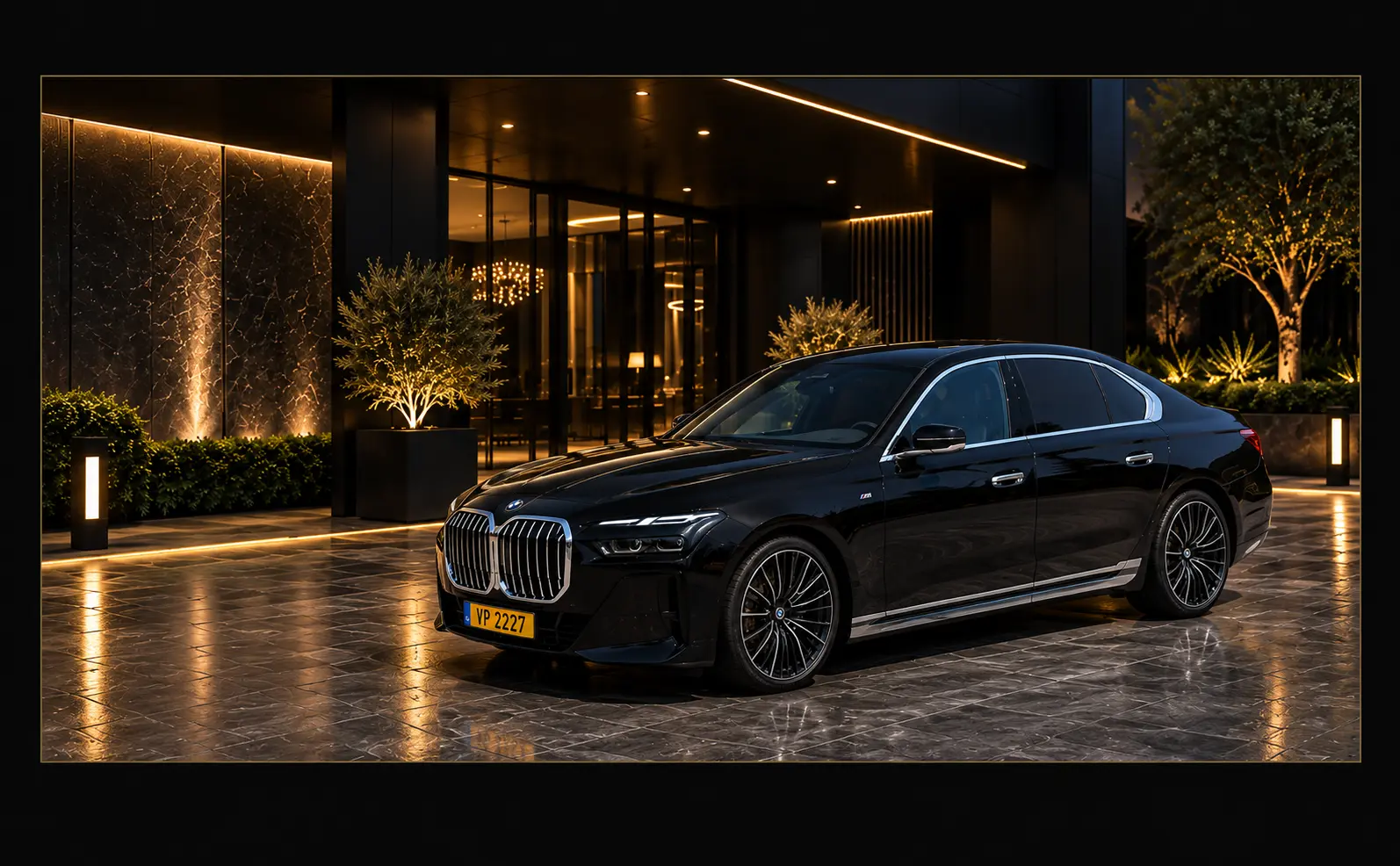 VIP Limo BMW 7er Corporate Chauffeurservice in Luxemburg